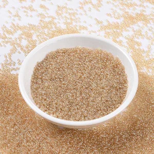 PandaHall MIYUKI Round Rocailles Beads, Japanese Seed Beads, (RR161) Transparent Camel, 15/0, 1.5mm, Hole: 0.7mm, about 5555pcs/bottle..., Brown
PandaHall MIYUKI Round Rocailles Beads, Japanese Seed Beads, (RR161) Transparent Camel, 15/0, 1.5mm, Hole: 0.7mm, about 5555pcs/bottle..., Brown