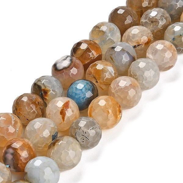 PandaHall Natural Agate Beads Strands, Dyed & Heated, Round, Faceted, Peru, 13.5~14mm, Hole: 0.8mm, about 26pcs/strand, 14.76 inch(37.5cm)..., Brown
PandaHall Natural Agate Beads Strands, Dyed & Heated, Round, Faceted, Peru, 13.5~14mm, Hole: 0.8mm, about 26pcs/strand, 14.76 inch(37.5cm)..., Brown