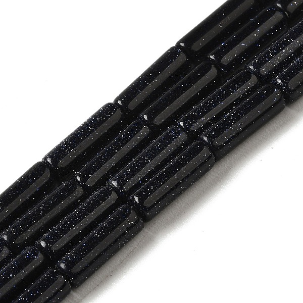 PandaHall Synthetic Blue Goldstone Beads Strands, Column, 13.5~14x4~4.5mm, Hole: 1.2mm, about 28pcs/strand, 15.16''(38.5cm) Blue Goldstone...
PandaHall Synthetic Blue Goldstone Beads Strands, Column, 13.5~14x4~4.5mm, Hole: 1.2mm, about 28pcs/strand, 15.16''(38.5cm) Blue Goldstone...