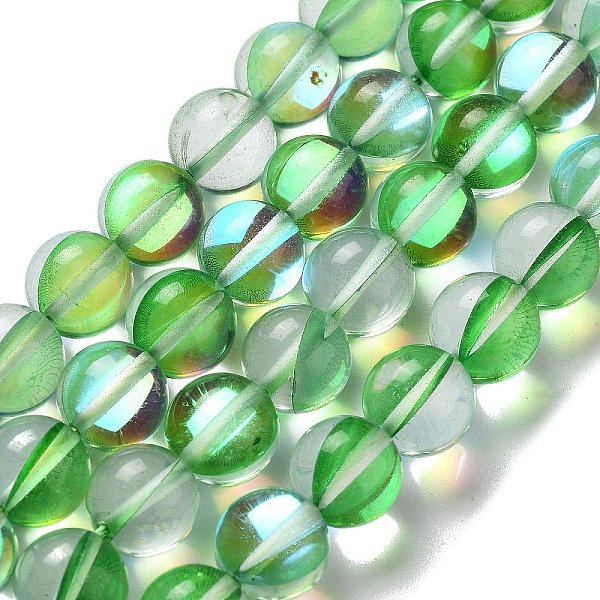 PandaHall Synthetic Moonstone Beads Strands, Round, Green, 10mm, Hole: 1mm, about 19pcs/strand, 7.48 inch(19cm) Moonstone Round Green
PandaHall Synthetic Moonstone Beads Strands, Round, Green, 10mm, Hole: 1mm, about 19pcs/strand, 7.48 inch(19cm) Moonstone Round Green