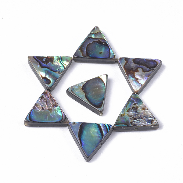 PandaHall Abalone Shell/Paua Shell Beads, Triangle, 13x14.5x3.5mm, Hole: 1mm Paua Shell Triangle
PandaHall Abalone Shell/Paua Shell Beads, Triangle, 13x14.5x3.5mm, Hole: 1mm Paua Shell Triangle