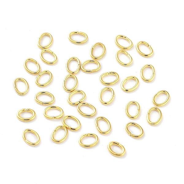 PandaHall 304 Stainless Steel Jump Rings, Closed Jump Rings, Oval, Real 18K Gold Plated, 3x4x0.6mm, Inner Diameter: 1.5x2.5mm 304 Stainless...
PandaHall 304 Stainless Steel Jump Rings, Closed Jump Rings, Oval, Real 18K Gold Plated, 3x4x0.6mm, Inner Diameter: 1.5x2.5mm 304 Stainless...