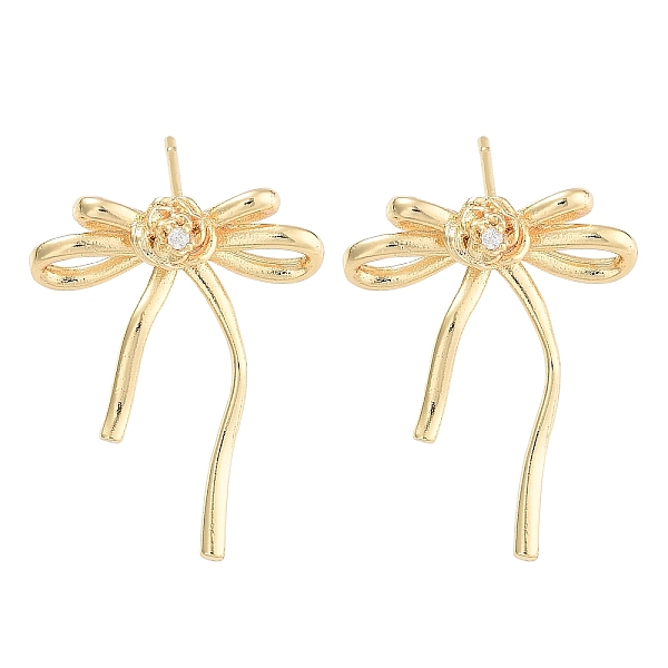 PandaHall Bowknot Brass Pave Clear Cubic Zirconia Stud Earrings for Women, Golden, 17.5x6mm Cubic Zirconia Bowknot Clear
PandaHall Bowknot Brass Pave Clear Cubic Zirconia Stud Earrings for Women, Golden, 17.5x6mm Cubic Zirconia Bowknot Clear