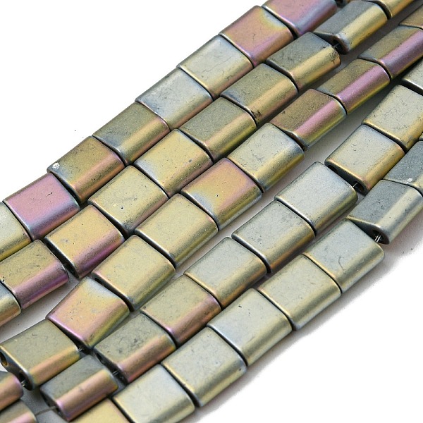 PandaHall Electroplated Non-magnetic Synthetic Hematite Beads Strands, Square, Matte Style, 2-Hole, Light Green, 6x6x3mm, Hole: 1.2mm, about...
PandaHall Electroplated Non-magnetic Synthetic Hematite Beads Strands, Square, Matte Style, 2-Hole, Light Green, 6x6x3mm, Hole: 1.2mm, about...