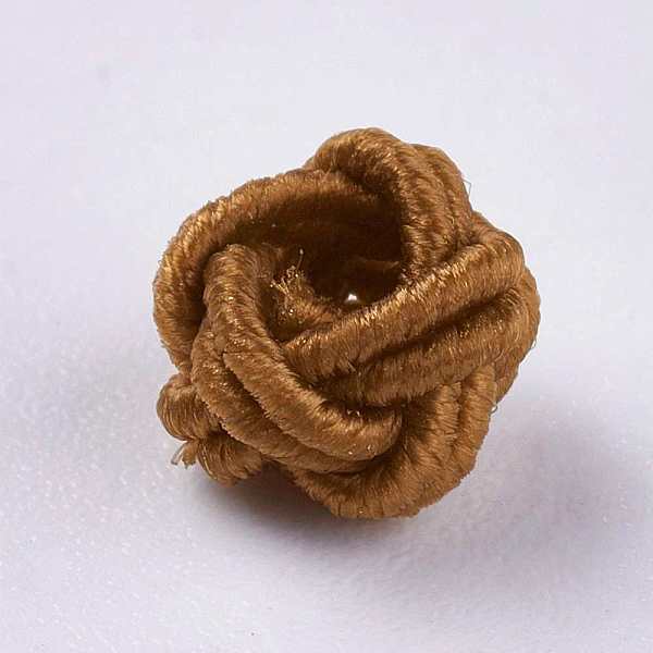 PandaHall Polyester Weave Beads, Round, Sienna, 6.5x4.5mm, Hole: 4mm Polyester Round Brown
PandaHall Polyester Weave Beads, Round, Sienna, 6.5x4.5mm, Hole: 4mm Polyester Round Brown