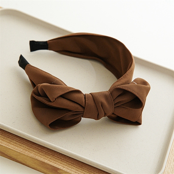 PandaHall Bowknot Cloth Hair Bands, Wide Hair Accessories for Women Girls, Saddle Brown, 190x185mm Cloth
PandaHall Bowknot Cloth Hair Bands, Wide Hair Accessories for Women Girls, Saddle Brown, 190x185mm Cloth