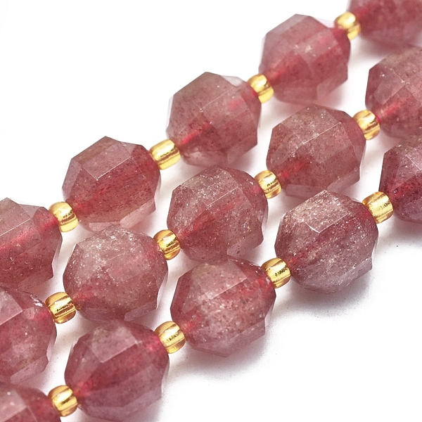 PandaHall Natural Strawberry Quartz Beads Strands, Faceted, Round, 9~10mm, Hole: 1mm, about 31~33pcs/Strand, 14.5 inch~15.9 inch(37~40.5cm)...
PandaHall Natural Strawberry Quartz Beads Strands, Faceted, Round, 9~10mm, Hole: 1mm, about 31~33pcs/Strand, 14.5 inch~15.9 inch(37~40.5cm)...