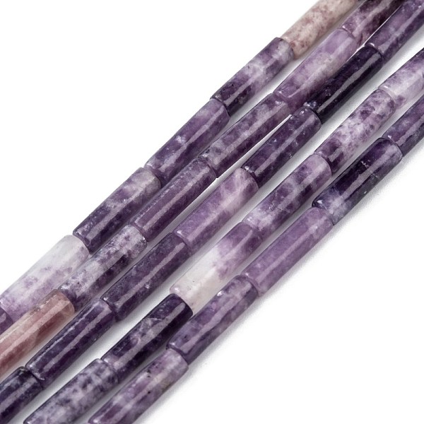 PandaHall Natural Lepidolite/Purple Mica Stone Beads Strands, Column, 13~14x4mm, Hole: 1.2mm, about 29~30pcs/strand, 15.16''~15.75''...
PandaHall Natural Lepidolite/Purple Mica Stone Beads Strands, Column, 13~14x4mm, Hole: 1.2mm, about 29~30pcs/strand, 15.16''~15.75''...