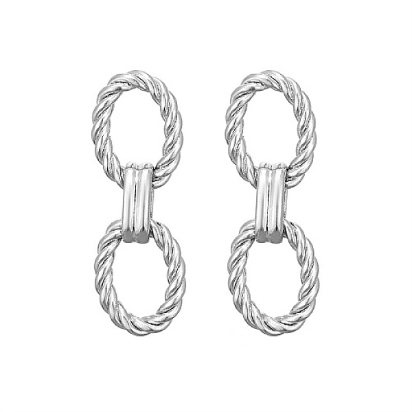 PandaHall 304 Stainless Steel Oval Dangle Stud Earrings, Stainless Steel Color, 33x11.4mm. 304 Stainless Steel Oval
PandaHall 304 Stainless Steel Oval Dangle Stud Earrings, Stainless Steel Color, 33x11.4mm. 304 Stainless Steel Oval