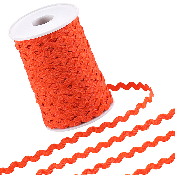 PandaHall GORGECRAFT 54.6Yds/50m RIC Rac Trim Bending Fringe Trim Wave Edge Woven Braided Webbing Fabric Lace Ribbon for DIY Sewing Crafts..., Orange
PandaHall GORGECRAFT 54.6Yds/50m RIC Rac Trim Bending Fringe Trim Wave Edge Woven Braided Webbing Fabric Lace Ribbon for DIY Sewing Crafts..., Orange