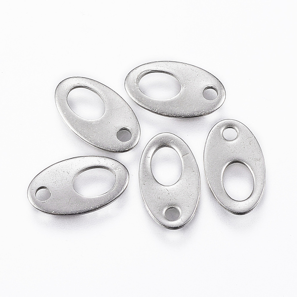 PandaHall 201 Stainless Steel Chain Tabs, Chain Extender Connectors, Oval, Stainless Steel Color, 12x7x0.8mm, Hole: 1.2mm 201 Stainless...
PandaHall 201 Stainless Steel Chain Tabs, Chain Extender Connectors, Oval, Stainless Steel Color, 12x7x0.8mm, Hole: 1.2mm 201 Stainless...