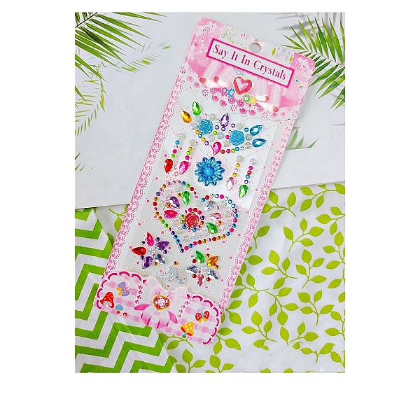 PandaHall Acrylic 3D Stickers, for DIY Scrapbooking and Craft Decoration, Colorful, Flower, 210x85mm Acrylic Flower
PandaHall Acrylic 3D Stickers, for DIY Scrapbooking and Craft Decoration, Colorful, Flower, 210x85mm Acrylic Flower