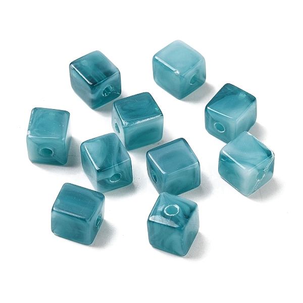 PandaHall Transparent Acrylic Beads, Cube, Dark Cyan, 8x8x9mm, Hole: 2mm, about 920~940pcs/500g Acrylic Cube
PandaHall Transparent Acrylic Beads, Cube, Dark Cyan, 8x8x9mm, Hole: 2mm, about 920~940pcs/500g Acrylic Cube