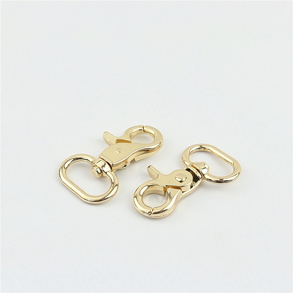 PandaHall Alloy Swivel Clasps, Lobster Claw Clasp, Light Gold, 4.6cm, Hole: 20mm Alloy
PandaHall Alloy Swivel Clasps, Lobster Claw Clasp, Light Gold, 4.6cm, Hole: 20mm Alloy
