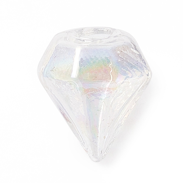 PandaHall Handmade Blown Glass Bottles, for Glass Vial Pendants Making, Diamond, Clear AB, 16~17x15~15.5x13.5~14.5mm, Hole: 2.5~5mm Glass..., White
PandaHall Handmade Blown Glass Bottles, for Glass Vial Pendants Making, Diamond, Clear AB, 16~17x15~15.5x13.5~14.5mm, Hole: 2.5~5mm Glass..., White