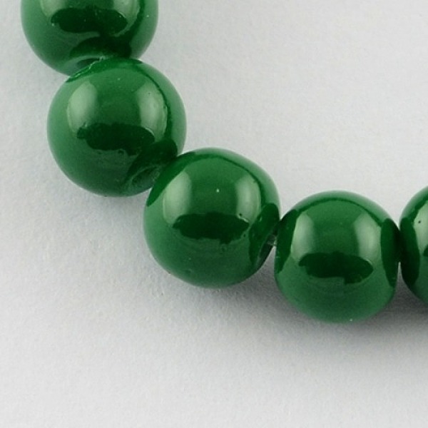 PandaHall Painted Glass Bead Strands, Baking Paint, Round, Dark Green, 4mm, Hole: 1.1~1.3mm, about 200pcs/strand, 31.4 inch Glass Round...
PandaHall Painted Glass Bead Strands, Baking Paint, Round, Dark Green, 4mm, Hole: 1.1~1.3mm, about 200pcs/strand, 31.4 inch Glass Round...