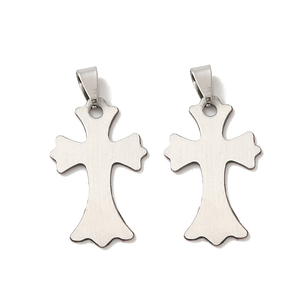 PandaHall 201 Stainless Steel Cross Stamping Blank Tag Pendants, with Snap on Bails, Stainless Steel Color, 36x21x1mm, Hole: 3mm 201...
PandaHall 201 Stainless Steel Cross Stamping Blank Tag Pendants, with Snap on Bails, Stainless Steel Color, 36x21x1mm, Hole: 3mm 201...