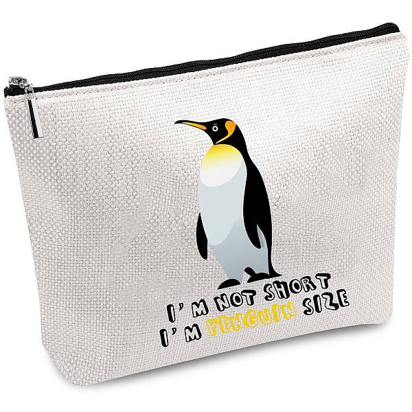 PandaHall CREATCABIN Penguin Canvas Makeup Bags Cosmetic Bag Multipurpose Case Iron on Transfe Metal Zipper Sublimation Blanks Bag Purse...
PandaHall CREATCABIN Penguin Canvas Makeup Bags Cosmetic Bag Multipurpose Case Iron on Transfe Metal Zipper Sublimation Blanks Bag Purse...