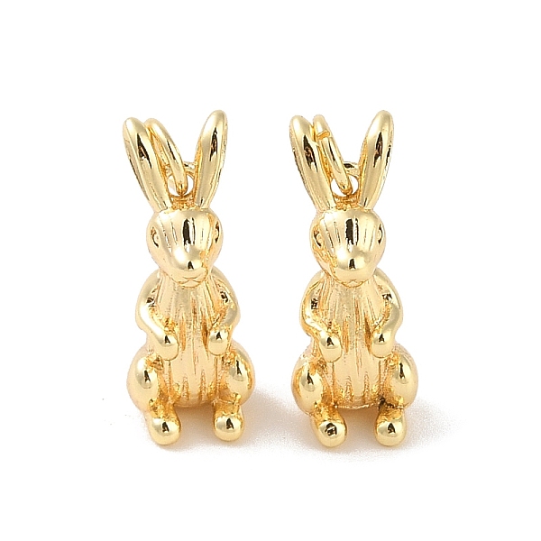 PandaHall Brass Pendants, with Jump Ring, Rabbit, Real 18K Gold Plated, 20x7.8x7.5mm, Hole: 3mm Brass Rabbit
PandaHall Brass Pendants, with Jump Ring, Rabbit, Real 18K Gold Plated, 20x7.8x7.5mm, Hole: 3mm Brass Rabbit