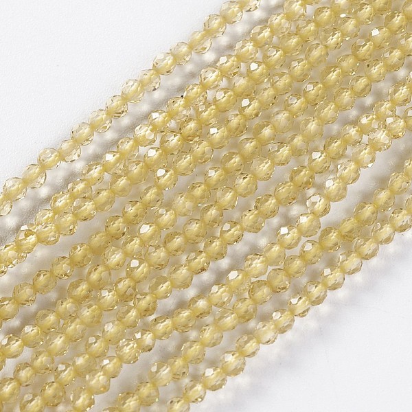 PandaHall Glass Beads Strands, Faceted, Round, Light Goldenrod Yellow, 2x2mm, Hole: 0.4mm, about 193~197pcs/strand, 14.17 inch~15.51 inch...
PandaHall Glass Beads Strands, Faceted, Round, Light Goldenrod Yellow, 2x2mm, Hole: 0.4mm, about 193~197pcs/strand, 14.17 inch~15.51 inch...