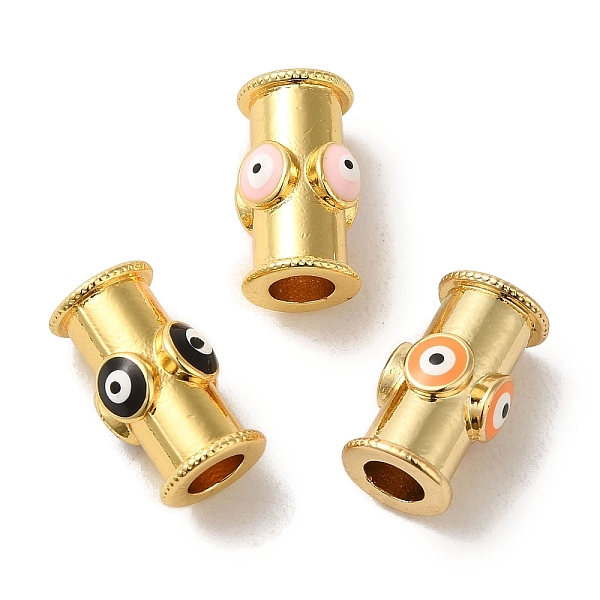 PandaHall Brass Enemal Tube Beads, Real 18K Gold Plated, Tube, 15x8.5x8.5mm, Hole: 4.5mm Brass+Enamel Tube
PandaHall Brass Enemal Tube Beads, Real 18K Gold Plated, Tube, 15x8.5x8.5mm, Hole: 4.5mm Brass+Enamel Tube