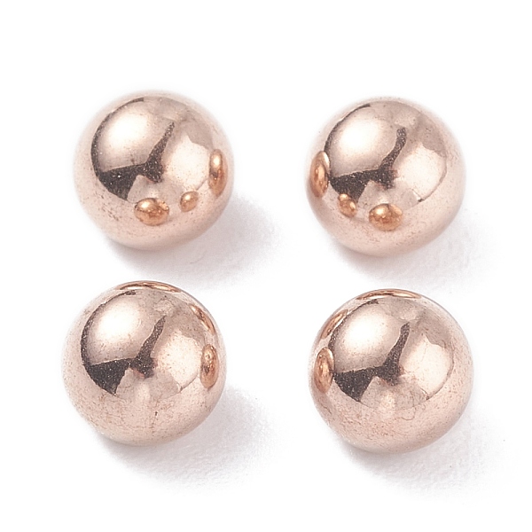 PandaHall Ion Plating(IP) 202 Stainless Steel Beads, Half Drilled, Round, Rose Gold, 6x5.5mm, Half Hole: 2mm 202 Stainless Steel Round
PandaHall Ion Plating(IP) 202 Stainless Steel Beads, Half Drilled, Round, Rose Gold, 6x5.5mm, Half Hole: 2mm 202 Stainless Steel Round