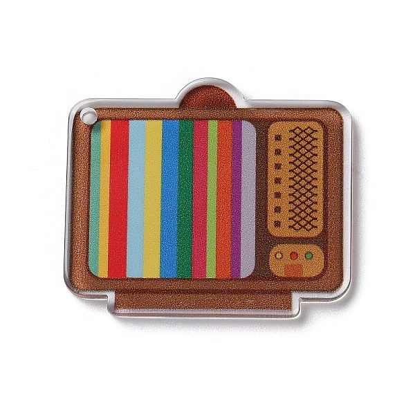 PandaHall Transparent TV Acrylic Pendants, Colorful, 37x32x2.5mm, Hole: 1.8mm Acrylic Others
PandaHall Transparent TV Acrylic Pendants, Colorful, 37x32x2.5mm, Hole: 1.8mm Acrylic Others