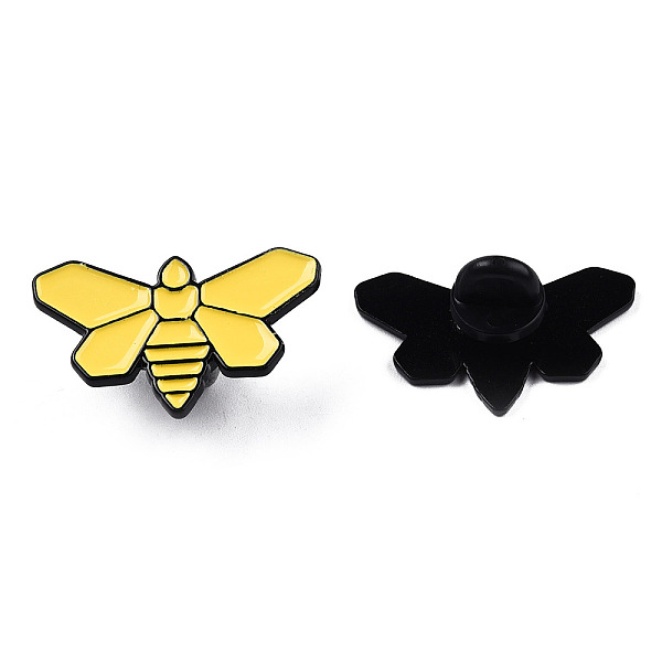 PandaHall Moth Shape Enamel Pin, Electrophoresis Black Plated Alloy Badge for Backpack Clothes, Nickel Free & Lead Free, Yellow, 19.5x31mm...
PandaHall Moth Shape Enamel Pin, Electrophoresis Black Plated Alloy Badge for Backpack Clothes, Nickel Free & Lead Free, Yellow, 19.5x31mm...