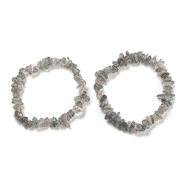 PandaHall Natural Labradorite Chip Beaded Stretch Bracelet, Inner Diameter: 2~2-1/8 inch(5~5.5cm) Labradorite Chip
PandaHall Natural Labradorite Chip Beaded Stretch Bracelet, Inner Diameter: 2~2-1/8 inch(5~5.5cm) Labradorite Chip