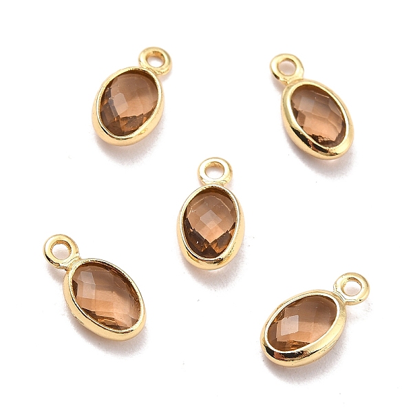 PandaHall Eco-Friendly Brass with Glass Pendants, Long-Lasting Plated, Lead Free & Cadmium Free & Nickel Free, Oval, Real 18K Gold Plated..., Brown
PandaHall Eco-Friendly Brass with Glass Pendants, Long-Lasting Plated, Lead Free & Cadmium Free & Nickel Free, Oval, Real 18K Gold Plated..., Brown