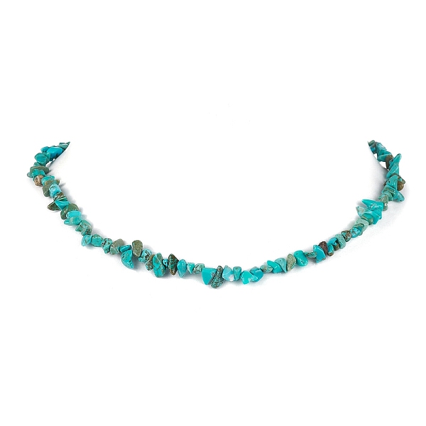 PandaHall Natural Howlite Chip Beaded Necklace, Stainless Steel Color, 15.94~15.98 inch(40.5~40.6cm) Howlite Chip
PandaHall Natural Howlite Chip Beaded Necklace, Stainless Steel Color, 15.94~15.98 inch(40.5~40.6cm) Howlite Chip