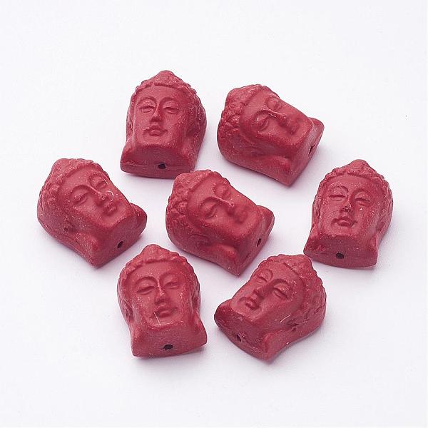 PandaHall Cinnabar Beads, Carved Lacquerware, Red, about 24mm high, 19mm wide, 15.5mm thick, hole: 2mm Cinnabar Human Red
PandaHall Cinnabar Beads, Carved Lacquerware, Red, about 24mm high, 19mm wide, 15.5mm thick, hole: 2mm Cinnabar Human Red