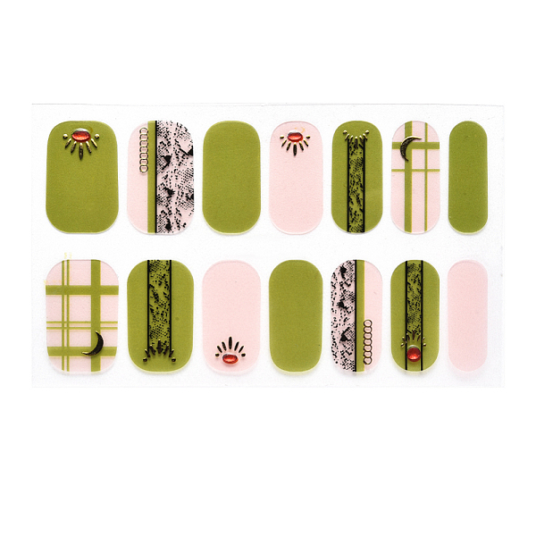 PandaHall Full Cover Nombre Nail Stickers, Self-Adhesive, for Nail Tips Decorations, Green, 24x8mm, 14pcs/sheet Paper Others Green
PandaHall Full Cover Nombre Nail Stickers, Self-Adhesive, for Nail Tips Decorations, Green, 24x8mm, 14pcs/sheet Paper Others Green