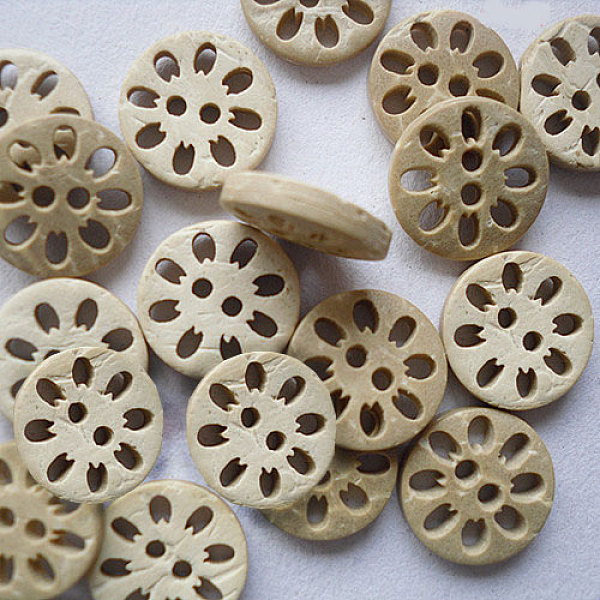 PandaHall Carved Buttons with 2-Hole in Round Shape for Kids, Coconut Button, BurlyWood, 13mm Coconut Flat Round Orange
PandaHall Carved Buttons with 2-Hole in Round Shape for Kids, Coconut Button, BurlyWood, 13mm Coconut Flat Round Orange