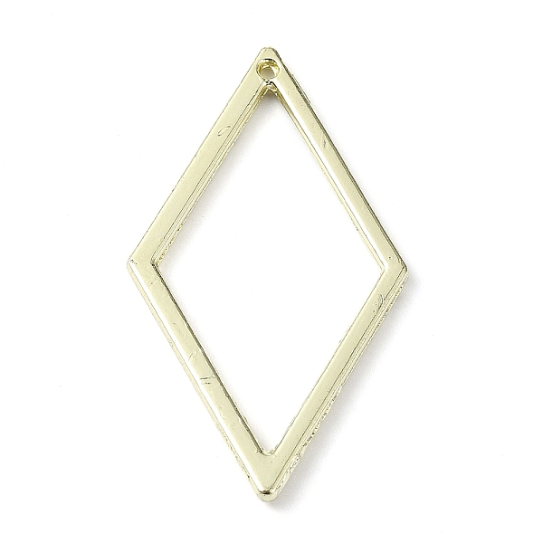 PandaHall Rack Plating Alloy Pendants, Rhombus, Golden, 33x18.5x1.5mm, Hole: 0.8mm Alloy Rhombus
PandaHall Rack Plating Alloy Pendants, Rhombus, Golden, 33x18.5x1.5mm, Hole: 0.8mm Alloy Rhombus