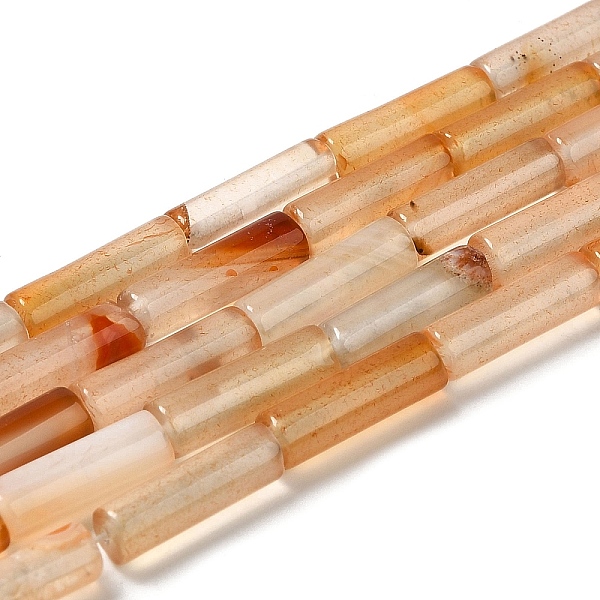PandaHall Natural Agate Beads Strands, Column, Dyed & Heated, Sandy Brown, 13~14x4mm, Hole: 1mm, about 28pcs/strand, 15.12''(38.4cm) Natural...
PandaHall Natural Agate Beads Strands, Column, Dyed & Heated, Sandy Brown, 13~14x4mm, Hole: 1mm, about 28pcs/strand, 15.12''(38.4cm) Natural...