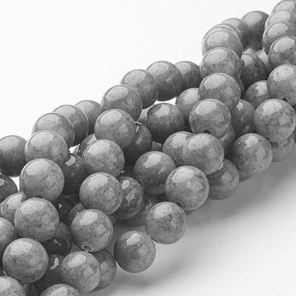 PandaHall Natural Mashan Jade Round Beads Strands, Dyed, Gray, 8mm, Hole: 1mm, about 51pcs/strand, 15.7 inch Mashan Jade Round Gray
PandaHall Natural Mashan Jade Round Beads Strands, Dyed, Gray, 8mm, Hole: 1mm, about 51pcs/strand, 15.7 inch Mashan Jade Round Gray