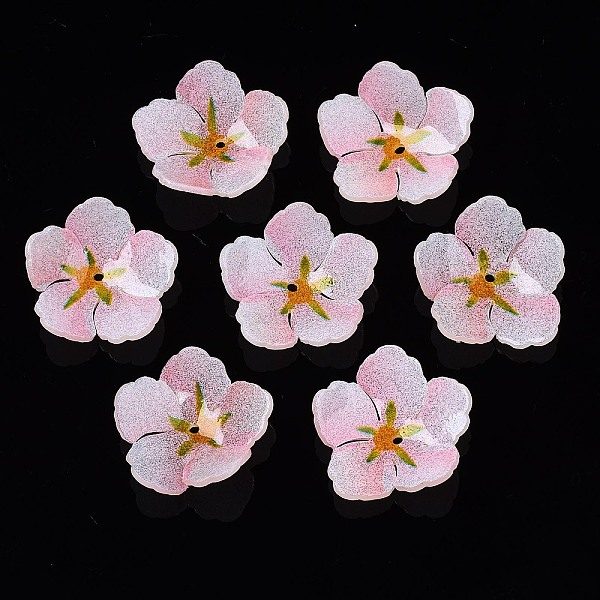 PandaHall Plastic Beads, Flower, Pink, 20x21x5mm, Hole: 1.2mm Plastic Flower Pink
PandaHall Plastic Beads, Flower, Pink, 20x21x5mm, Hole: 1.2mm Plastic Flower Pink