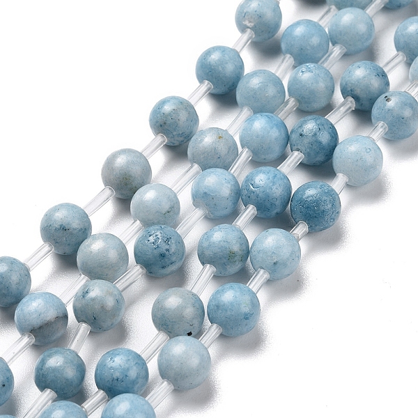 PandaHall Natural Celestite/Celestine Beads Strands, Round, 8~8.5mm, Hole: 1mm, 30pcs/strand, 15.55 inch(39.5cm) Celestite Round
PandaHall Natural Celestite/Celestine Beads Strands, Round, 8~8.5mm, Hole: 1mm, 30pcs/strand, 15.55 inch(39.5cm) Celestite Round