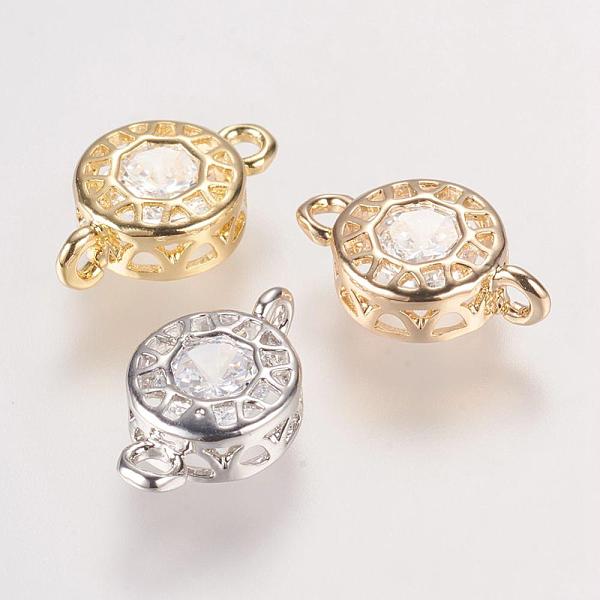 PandaHall Brass Glass Rhinestone Links connectors, Flat Round, Crystal, Mixed Color, 12x7.5x3mm, Hole: 1mm Glass Flat Round Clear
PandaHall Brass Glass Rhinestone Links connectors, Flat Round, Crystal, Mixed Color, 12x7.5x3mm, Hole: 1mm Glass Flat Round Clear
