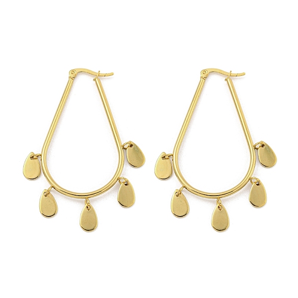 PandaHall 304 Stainless Steel Earrings for Women, Teardrop, Golden, 62x52x3.5mm 304 Stainless Steel Teardrop
PandaHall 304 Stainless Steel Earrings for Women, Teardrop, Golden, 62x52x3.5mm 304 Stainless Steel Teardrop