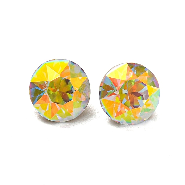 PandaHall Glass Rhinestone Cabochons, Point Back & Back Plated, Faceted, Diamond, Crystal AB, 6.2x5mm Glass Rhinestone Diamond Clear
PandaHall Glass Rhinestone Cabochons, Point Back & Back Plated, Faceted, Diamond, Crystal AB, 6.2x5mm Glass Rhinestone Diamond Clear