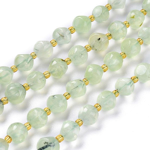 PandaHall Natural Prehnite Beads Strands, with Seed Beads, Six Sided Celestial Dice, 8~8.5x8~8.5mm, Hole: 1mm, about 40pcs/strand, 15.75inch...
PandaHall Natural Prehnite Beads Strands, with Seed Beads, Six Sided Celestial Dice, 8~8.5x8~8.5mm, Hole: 1mm, about 40pcs/strand, 15.75inch...