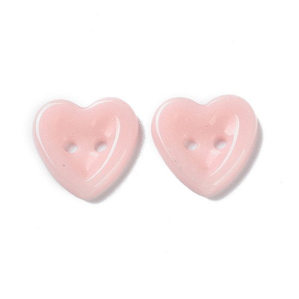 PandaHall Ceramics Buttons, 2-Hole, Heart, Pink, 15x15x2.5mm, Hole: 1.6mm Ceramics Heart Pink
PandaHall Ceramics Buttons, 2-Hole, Heart, Pink, 15x15x2.5mm, Hole: 1.6mm Ceramics Heart Pink