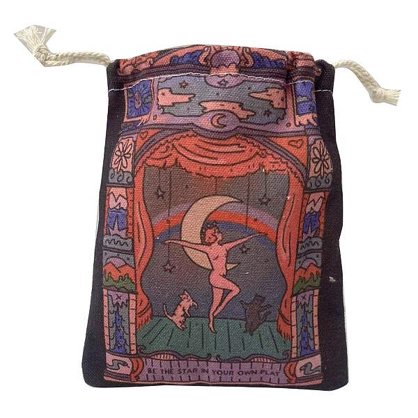PandaHall Canvas Cloth Packing Pouches, Drawstring Bags, Rectangle, Dancer Pattern, 15~18x13~14cm Cloth Human
PandaHall Canvas Cloth Packing Pouches, Drawstring Bags, Rectangle, Dancer Pattern, 15~18x13~14cm Cloth Human
