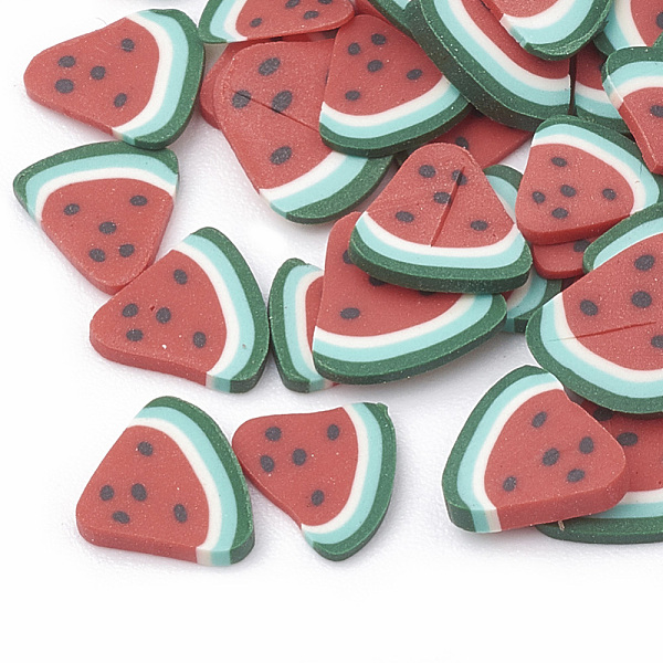 PandaHall Handmade Polymer Clay Nail Art Decoration, Fashion Nail Care, No Hole, Fruit, Watermelon, Dark Red, 4~8x4~6x0.1~3mm Polymer Clay...
PandaHall Handmade Polymer Clay Nail Art Decoration, Fashion Nail Care, No Hole, Fruit, Watermelon, Dark Red, 4~8x4~6x0.1~3mm Polymer Clay...