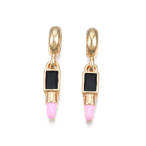 PandaHall Rack Plating Alloy Enamel European Dangle Charms, Large Hole Beads, Cadmium Free & Lead Free, Light Gold, Lipstick, Pearl Pink...
PandaHall Rack Plating Alloy Enamel European Dangle Charms, Large Hole Beads, Cadmium Free & Lead Free, Light Gold, Lipstick, Pearl Pink...