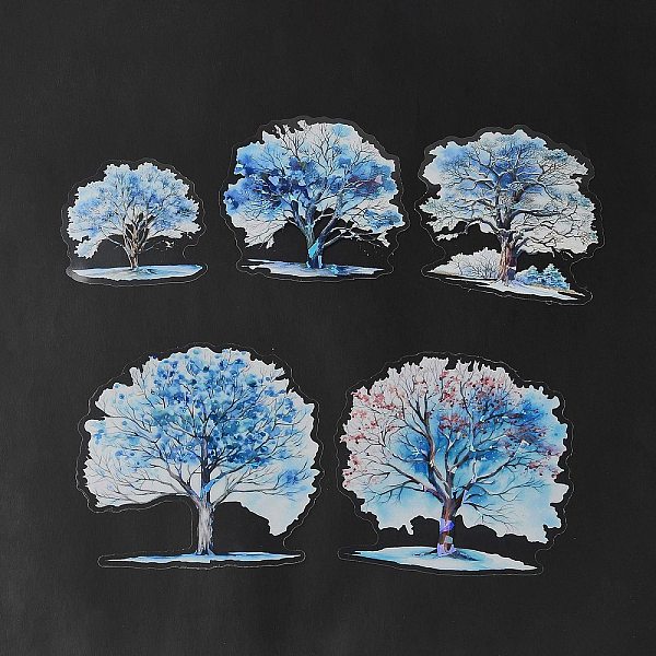 PandaHall PET Tree Self Adhesive Decorative Stickers, Waterproof Glitter Decals for DIY Scrapbooking, Card Making, Blue, 57~94x59~98x0.2mm...
PandaHall PET Tree Self Adhesive Decorative Stickers, Waterproof Glitter Decals for DIY Scrapbooking, Card Making, Blue, 57~94x59~98x0.2mm...