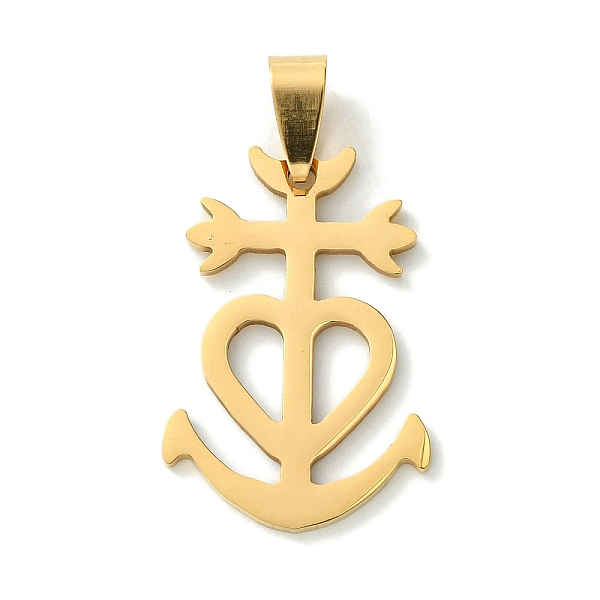 PandaHall 201 Stainless Steel Pendants, Camargue Cross Charm, Real 18K Gold Plated, 30x20x1.5mm, Hole: 8x4.5mm 201 Stainless Steel Cross
PandaHall 201 Stainless Steel Pendants, Camargue Cross Charm, Real 18K Gold Plated, 30x20x1.5mm, Hole: 8x4.5mm 201 Stainless Steel Cross