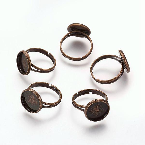 PandaHall Brass Ring Components, Pad Ring Findings, For Antique Rings Making, Adjustable, Antique Bronze Color, Size:Ring: about 17mm inner...
PandaHall Brass Ring Components, Pad Ring Findings, For Antique Rings Making, Adjustable, Antique Bronze Color, Size:Ring: about 17mm inner...